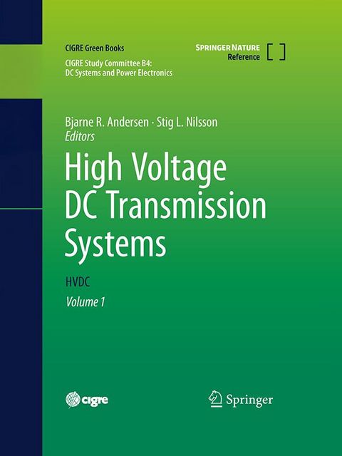 High Voltage DC Transmission Systems - Green Books | eCIGRE