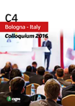 SC C4 Colloquium - Bologna 2016